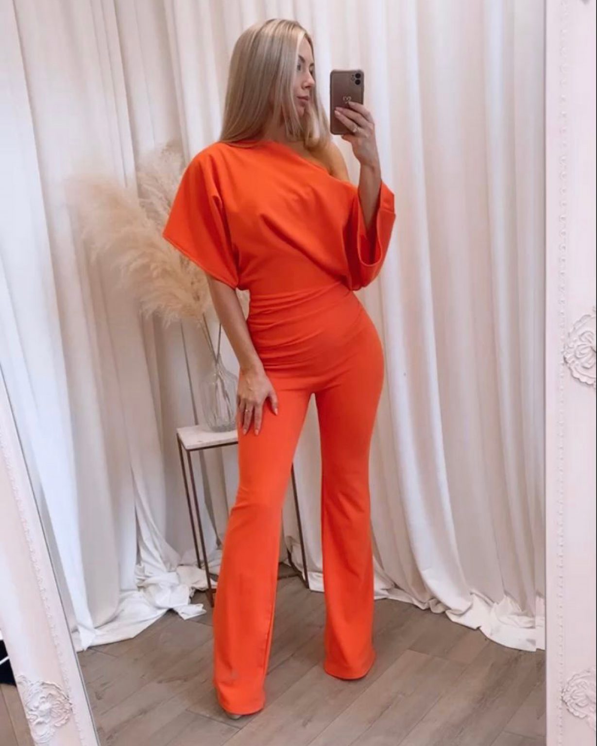 Orange sales jumpsuit uk