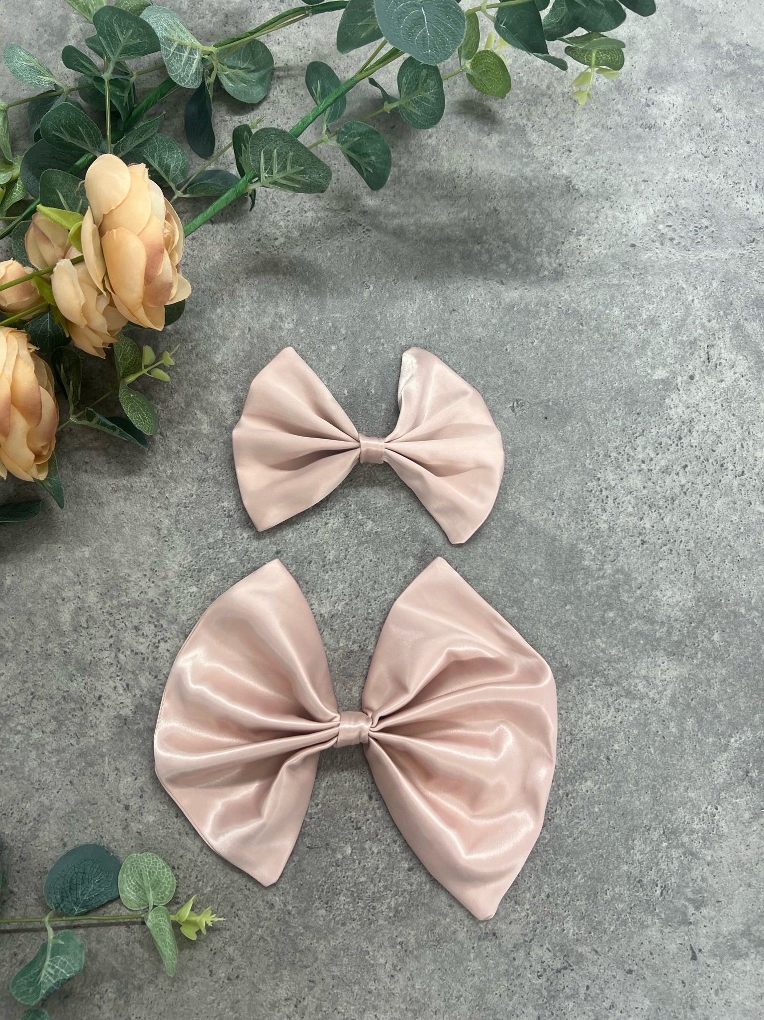 Big Bridal Bow Blush Pink