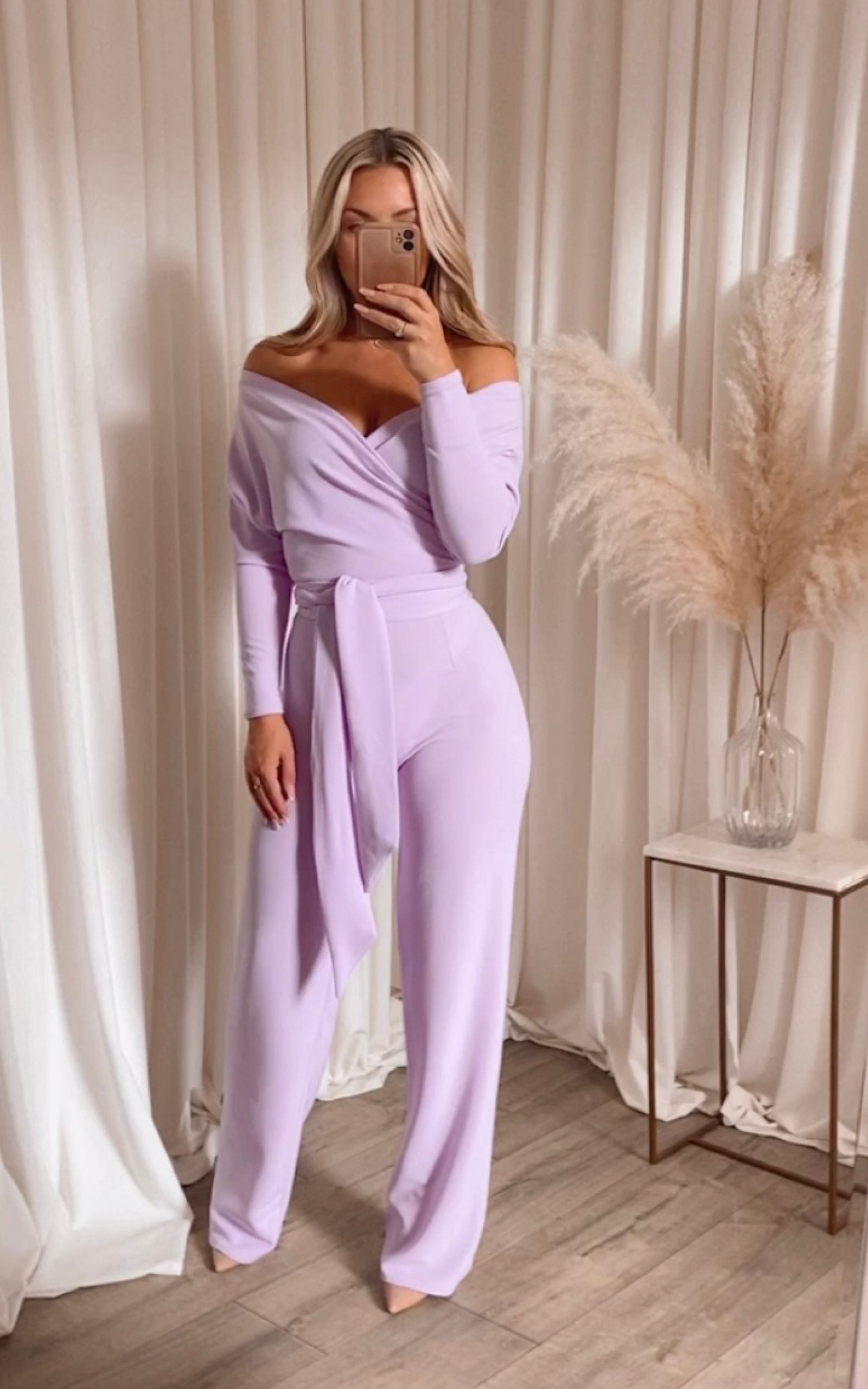 Lilac store jumpsuit uk